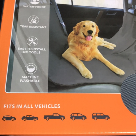 Nylon waterproof back car seat hammock cover NIB - Picture 2 of 7